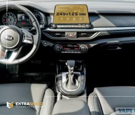 KIA Cerato 2018 - Present Multimedia 8" ExtraShield Screeen Protector - 1 - Interior Dash Trim Kit KIA Cerato 2018 - Present Multimedia 8" ExtraShield Screeen Protector - 1 - Interior Dash Trim Kit