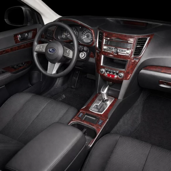 Subaru Legacy 2010-2014 3D Interior Dashboard Trim Kit Dash Trim Dekor 47-Parts