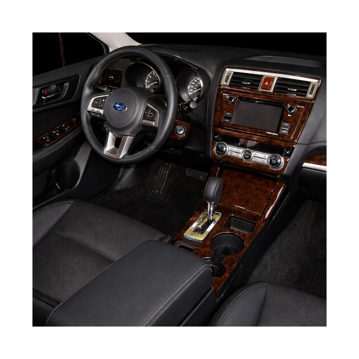 Subaru Legacy 2015-2017 3D Interior Dashboard Trim Kit Dash Trim Dekor 37-Parts