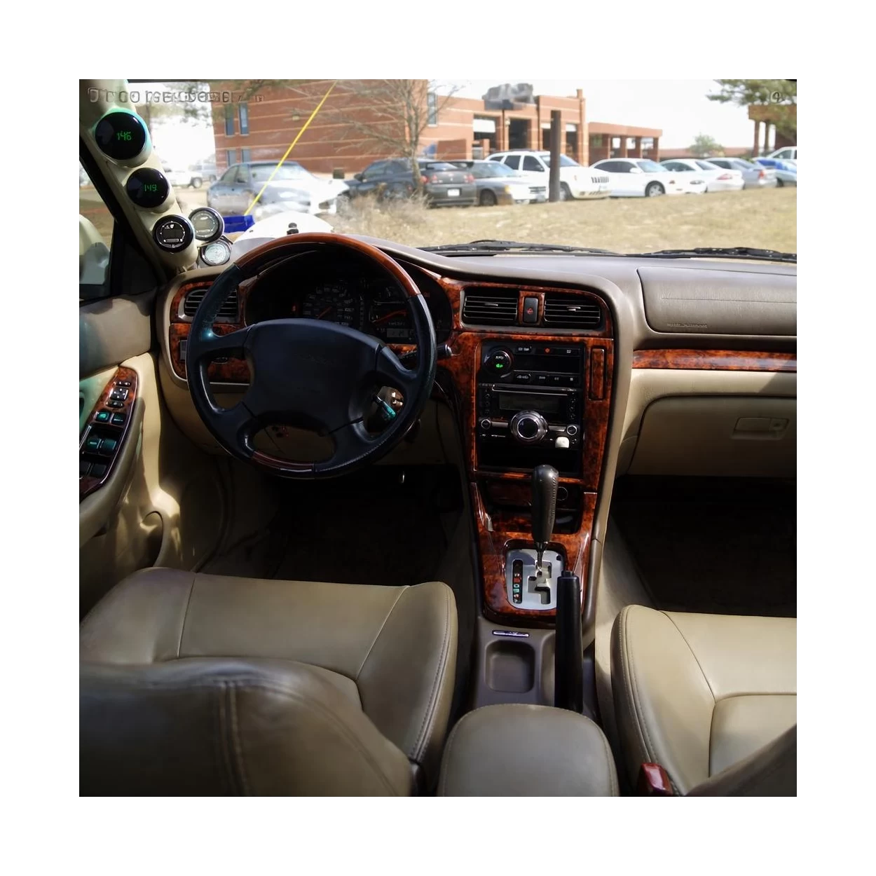 Subaru Legacy Outback 2000-2004 Without OEM Wood Kit Interior BD Dash Trim Kit