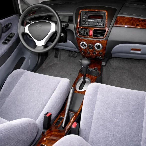 Suzuki Aerio 2003-2004 Full Set, Automatic Gear Interior BD Dash Trim Kit