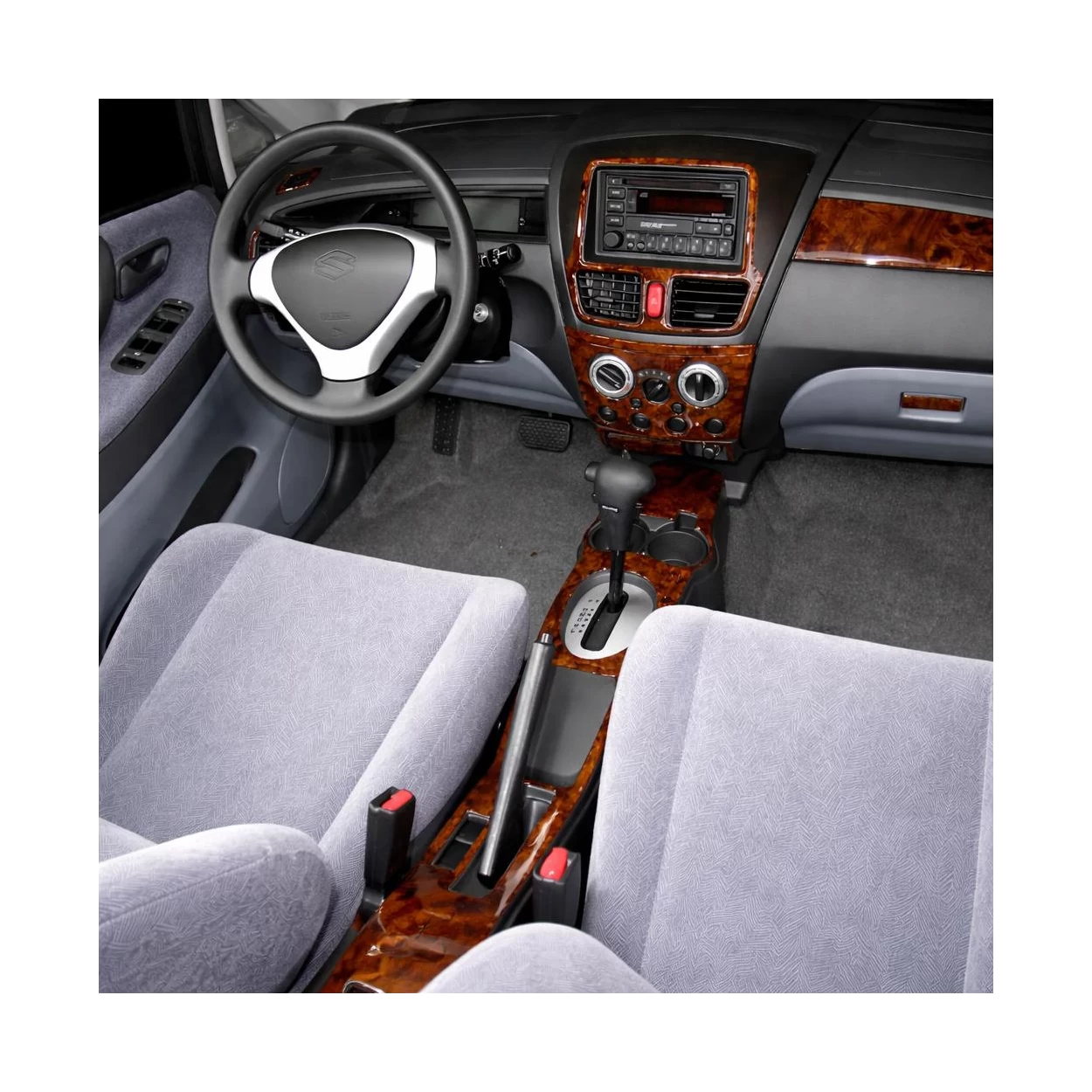 Suzuki Aerio 2003-2004 Full Set, Manual Gear Box Interior BD Dash Trim Kit