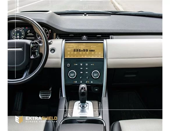 Land Rover Discovery (L462) 2019 - Present Multimedia 10,2" ExtraShield Screeen Protector - 1 - Interior Dash Trim Kit