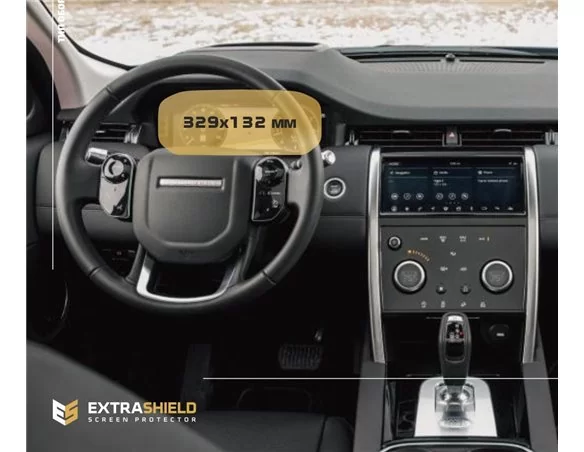 Land Rover Discovery Sport (L550) 2020 - Present Digital Speedometer ExtraShield Screeen Protector - 1 - Interior Dash Trim Kit