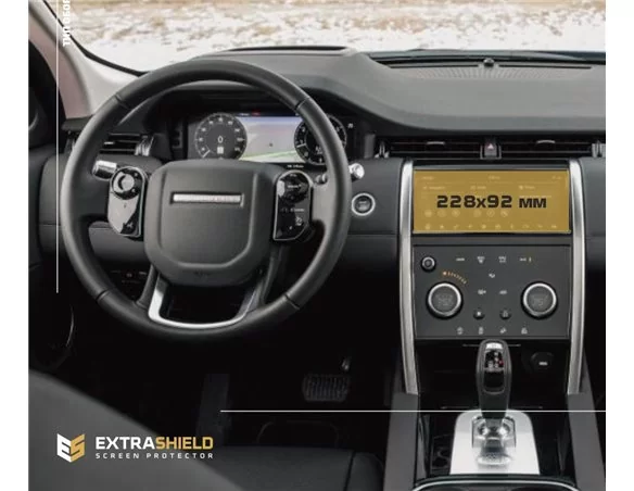 Land Rover Discovery Sport (L550) 2020 - Present Multimedia 10,2" ExtraShield Screeen Protector - 1 - Interior Dash Trim Kit