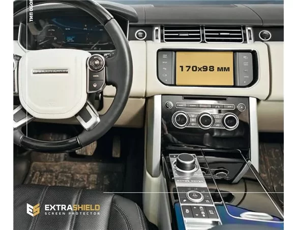 Land Rover Range Rover (L405) 2012-2017 Multimedia 8" ExtraShield Screeen Protector - 1 - Interior Dash Trim Kit
