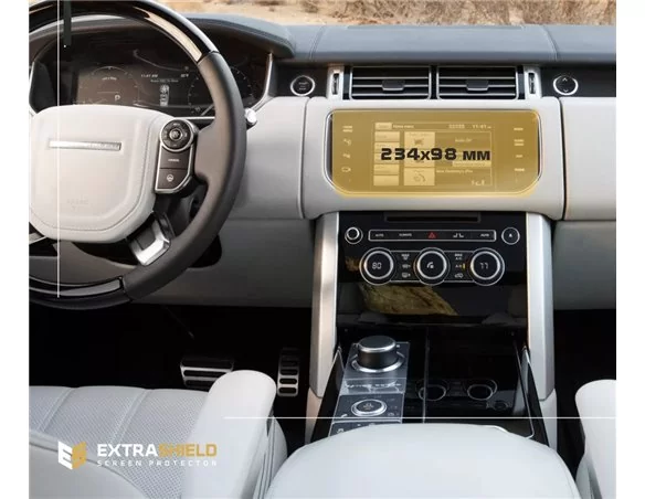 Land Rover Range Rover (L405) 2012-2017 Multimedia ExtraShield Screeen Protector - 1 - Interior Dash Trim Kit