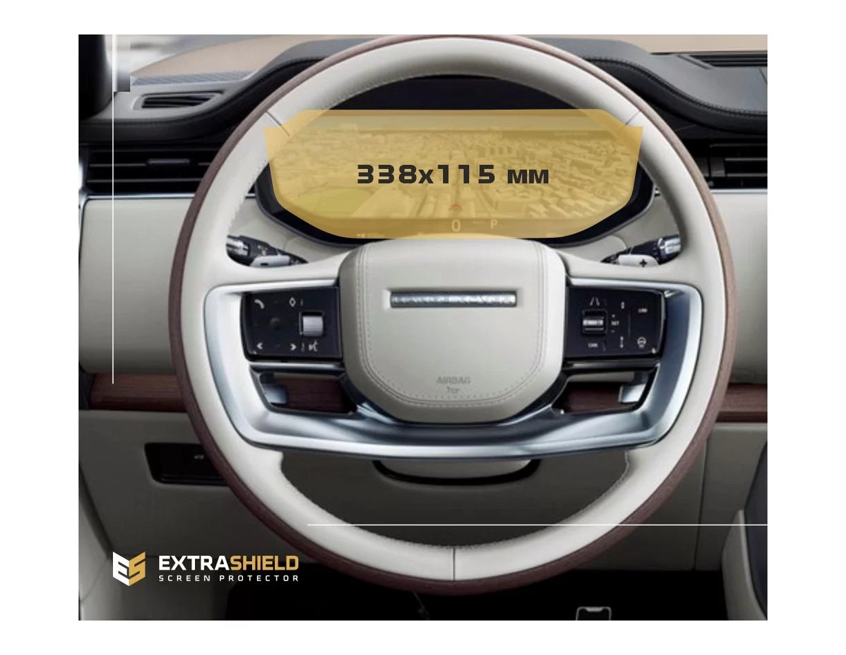 Land Rover Range Rover (L460) Autobiography 2021 - 2022 Color multifunction display 13.7" ExtraShield Screeen Protector - 1 - In