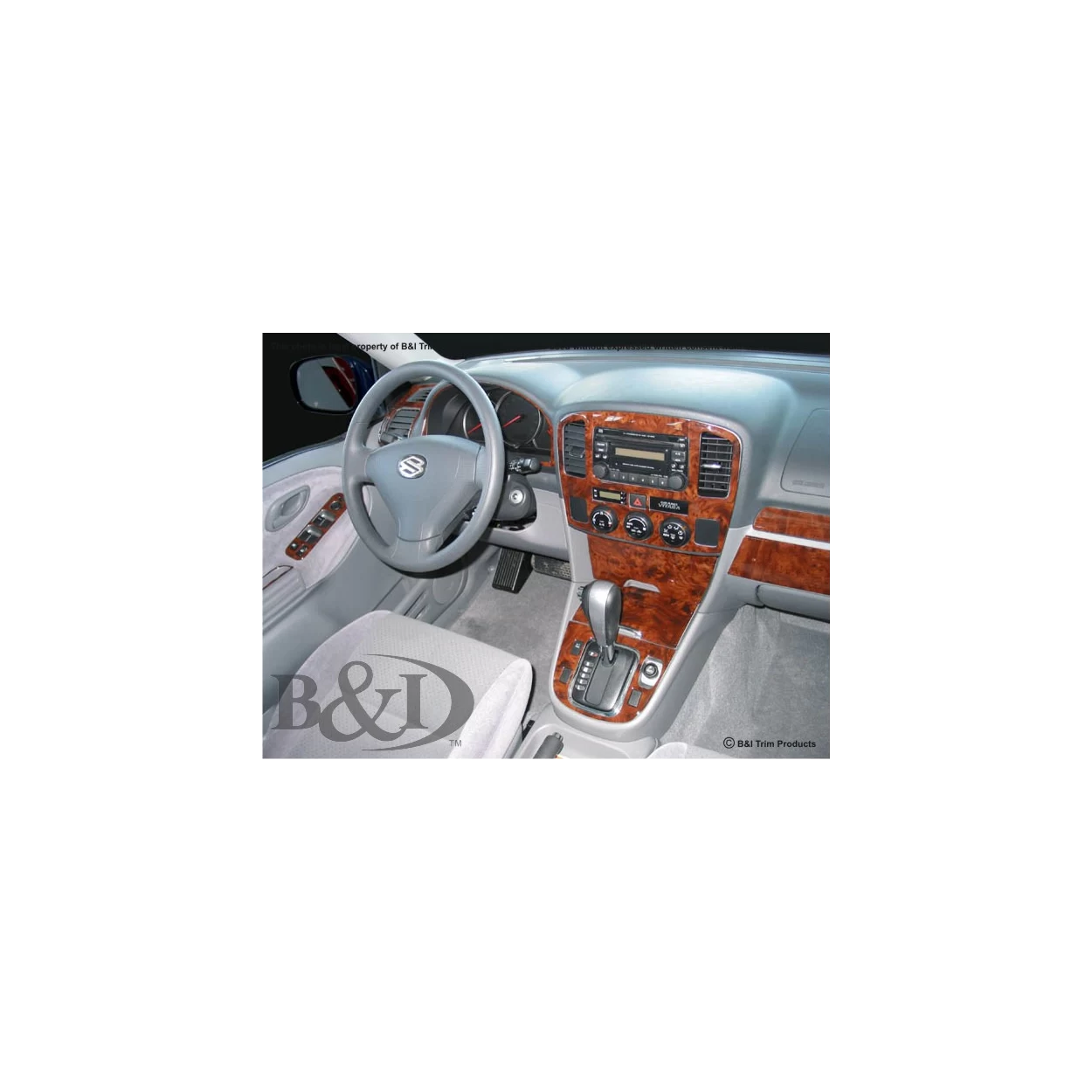 Suzuki Grand Vitara 2003-2005 Full Set, Manual Gear Box Interior BD Dash Trim Kit