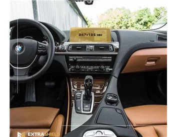 BMW 6 Series (G32) 2016 - Present Multimedia 12,3" ExtraShield Screeen Protector - 1 - Interior Dash Trim Kit