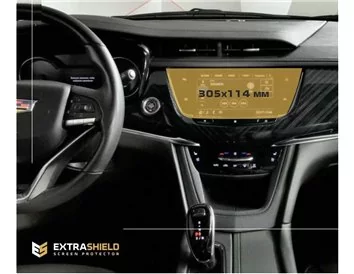 Cadillac CT6 2018 - 2020 Multimedia 8" ExtraShield Screeen Protector - 1 - Interior Dash Trim Kit