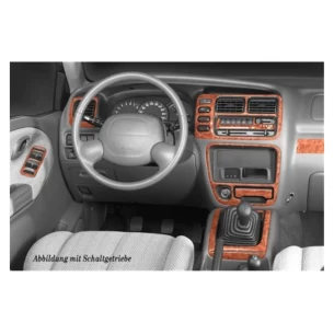 Suzuki Grand vitara 4x4 03.98-08.05 3D Interior Dashboard Trim Kit Dash Trim Dekor 16-Parts