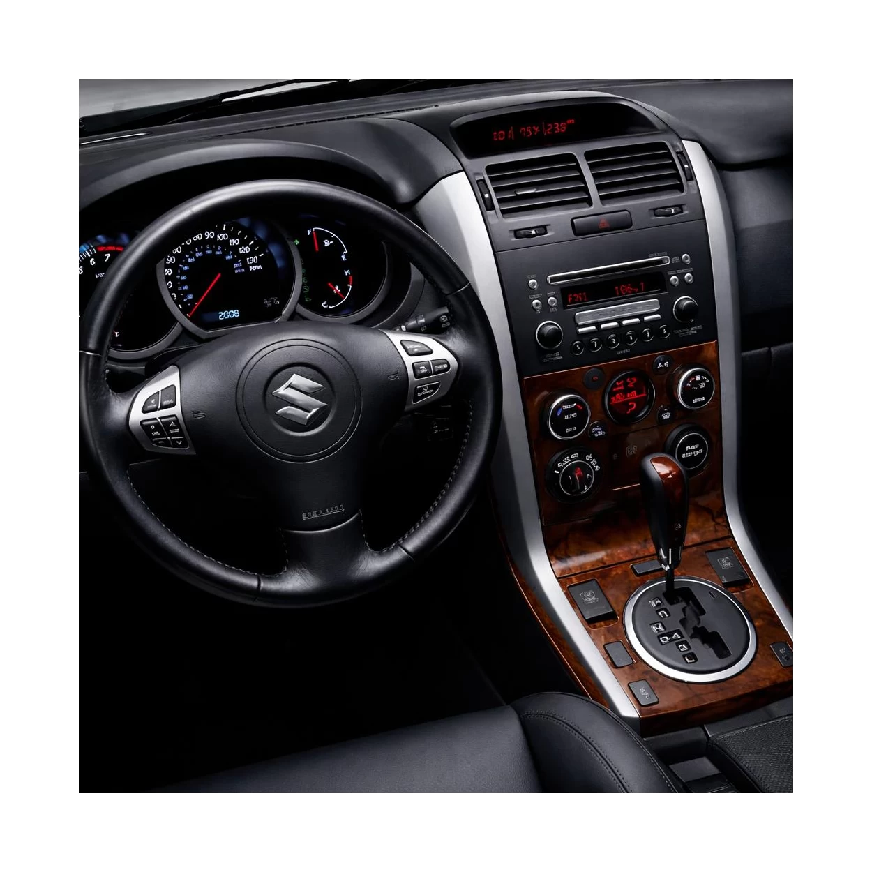 Suzuki Grand vitara 4x4 09.2005 3D Interior Dashboard Trim Kit Dash Trim Dekor 16-Parts