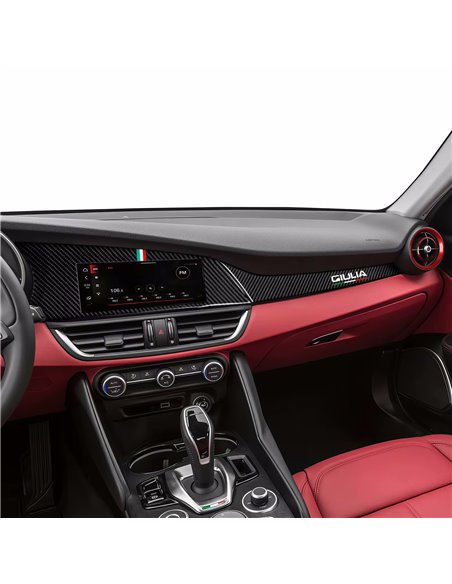 Alfa Romeo 2015 Giulia 952 3D Interior Dashboard Trim Kit Dash Trim Dekor 33-Parts