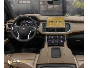 Chevrolet Tahoe 2019 - 2022 Multimedia ExtraShield Screeen Protector - 1 - Interior Dash Trim Kit