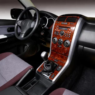 Suzuki Grand vitara 4x4 09.2005 3D Interior Dashboard Trim Kit Dash Trim Dekor 26-Parts