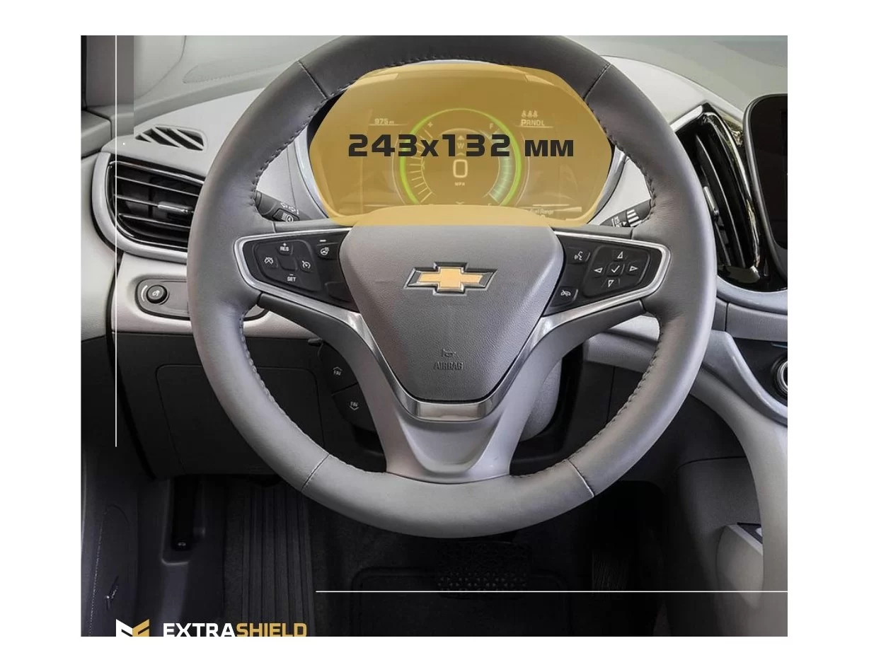 Chevrolet Volt 2015 - 2019 Digital Speedometer 8" ExtraShield Screeen Protector - 1 - Interior Dash Trim Kit