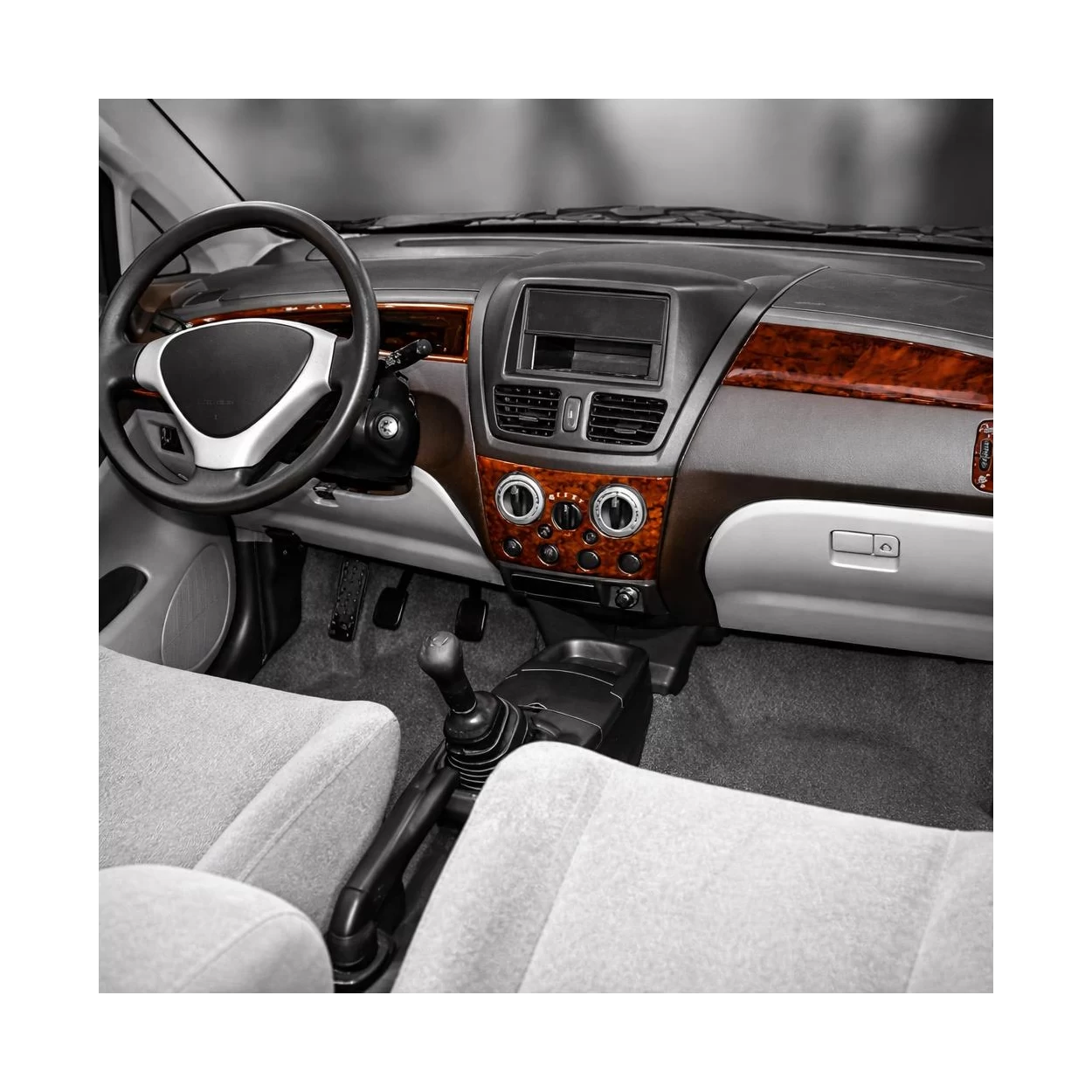 Suzuki Liana 06.01-12.03 3D Interior Dashboard Trim Kit Dash Trim Dekor 6-Parts
