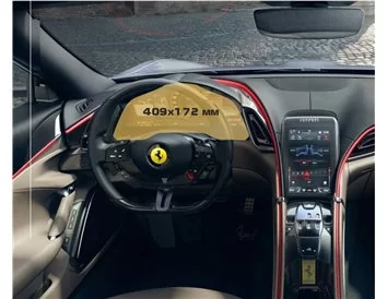 Ferrari Roma 2019 - Present Digital Speedometer ExtraShield Screeen Protector - 1 - Interior Dash Trim Kit