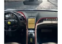 Ferrari Roma 2019 - Present Multimedia 8,4" ExtraShield Screeen Protector - 1 - Interior Dash Trim Kit