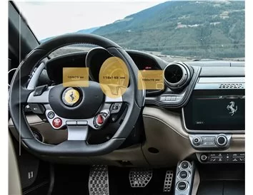 Ferrari GTC4 Lusso 03.2016 - Present Digital Speedometer ExtraShield Screeen Protector - 1 - Interior Dash Trim Kit