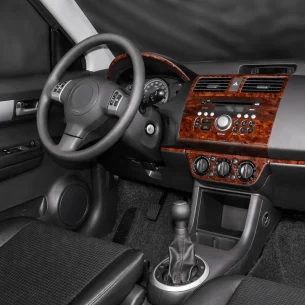 Suzuki Swift Comfort 04.05-12.10 3D Interior Dashboard Trim Kit Dash Trim Dekor 10-Parts