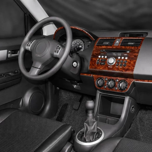 Suzuki Swift Comfort 04.05-12.10 3D Interior Dashboard Trim Kit Dash Trim Dekor 10-Parts