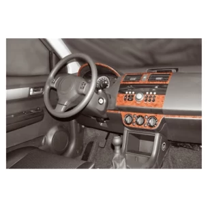 Suzuki Swift Comfort 04.05-12.10 3D Interior Dashboard Trim Kit Dash Trim Dekor 10-Parts
