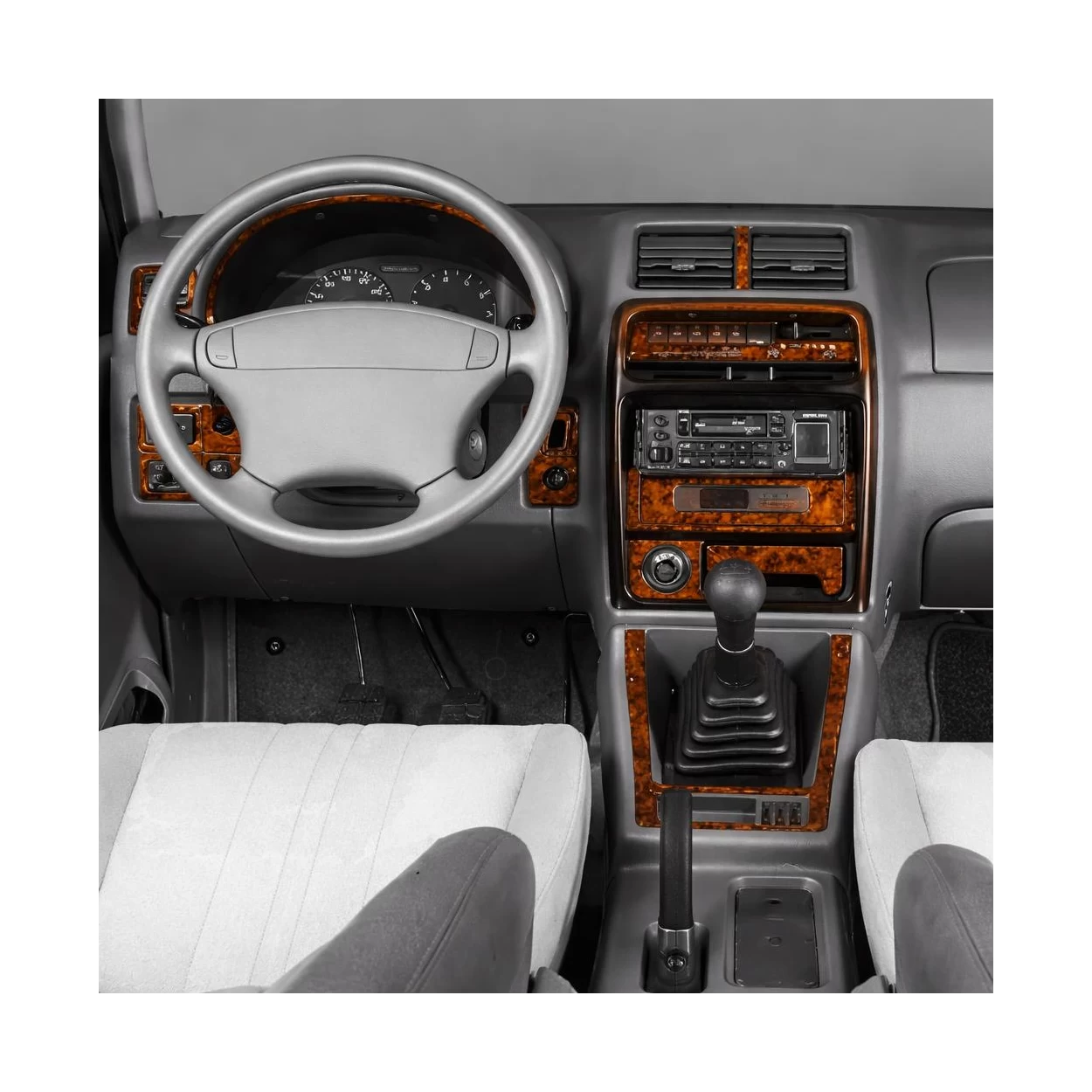 Suzuki Vitara 4x4 03.97-07.05 3D Interior Dashboard Trim Kit Dash Trim Dekor 26-Parts