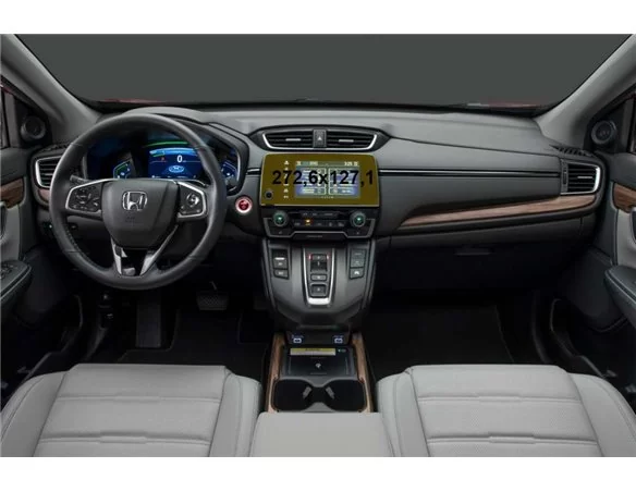 Honda CR-V 2016 - Present Multimedia 8" ExtraShield Screeen Protector - 1 - Interior Dash Trim Kit