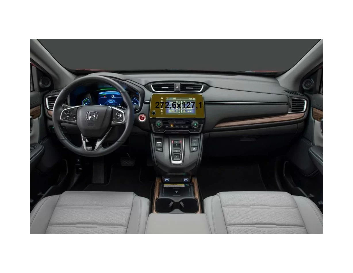 Honda CR-V 2016 - Present Multimedia 8" ExtraShield Screeen Protector - 1 - Interior Dash Trim Kit