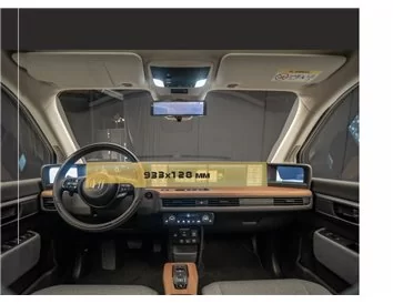 Honda E 2019 - Present Full color LCD monitor xxxxxxx Touch Screen 12,3" ExtraShield Screeen Protector - 1 - Interior Dash Trim 