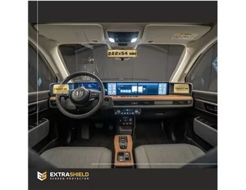 Honda E 2019 - Present Rear view mirror, side mirror display (2 pcs,) ExtraShield Screeen Protector - 1 - Interior Dash Trim Kit