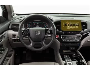 Honda Pilot 2016 - Present Multimedia Honda Connect 8" ExtraShield Screeen Protector - 1 - Interior Dash Trim Kit