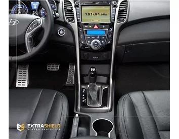 Hyundai Elantra 2018 - Present Multimedia 7" ExtraShield Screeen Protector - 1 - Interior Dash Trim Kit