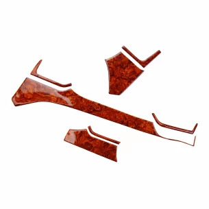 Tesla Model S Model X 2012-2020 Interior Dashboard Trim Kit Dash Trim Dekor 7-Parts 2