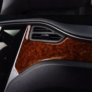 Tesla Model S Model X 2012-2020 Interior Dashboard Trim Kit Dash Trim Dekor 7-Parts