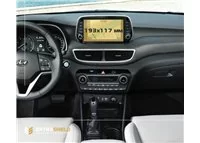 Hyundai Tucson 2015 - 2020 Multimedia 8" ExtraShield Screeen Protector - 1 - Interior Dash Trim Kit