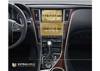 Infiniti Q50 (V37) 2016 - Present Multimedia + Climate-Control 7-8" ExtraShield Screeen Protector - 1 - Interior Dash Trim Kit Infiniti Q50 (V37) 2016 - Present Multimedia + Climate-Control 7-8" ExtraShield Screeen Protector - 1 - Interior Dash Trim Kit