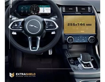 Jaguar E-Pace 2020 - Present Multimedia 10" ExtraShield Screeen Protector - 1 - Interior Dash Trim Kit
