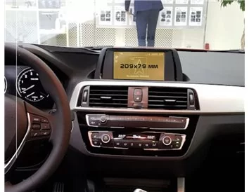 BMW 1 Series (F20) 2011 - 2015 Multimedia 8,8" ExtraShield Screeen Protector - 1 - Interior Dash Trim Kit