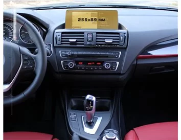 BMW 1 Series (F20) 2015 - 2020 Multimedia NBT EVO 10,2" ExtraShield Screeen Protector - 1 - Interior Dash Trim Kit