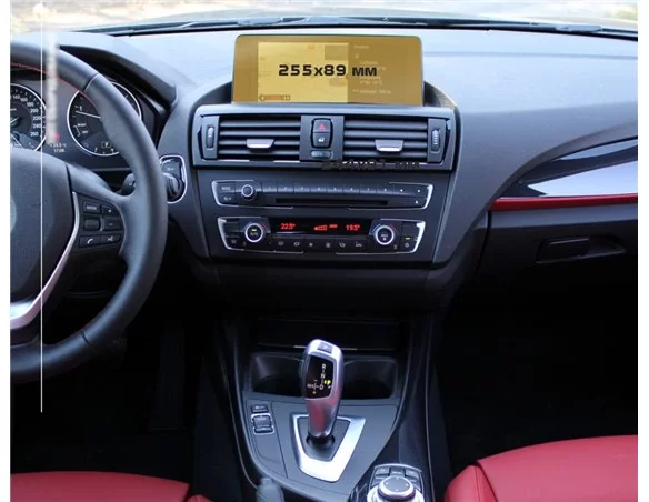 BMW 1 Series (F20) 2015 - 2020 Multimedia NBT EVO 10,2" ExtraShield Screeen Protector - 1 - Interior Dash Trim Kit