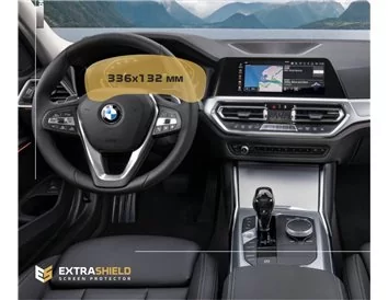 BMW 3 Series (G20) 2020 - Present Digital Speedometer (without sensor) 12,3" ExtraShield Screeen Protector - 1 - Interior Dash T