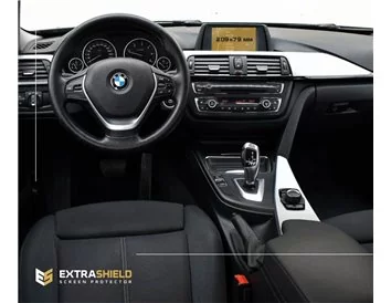 BMW 4 Series (F32) 2013 - 2017 Multimedia 8,8" ExtraShield Screeen Protector - 1 - Interior Dash Trim Kit
