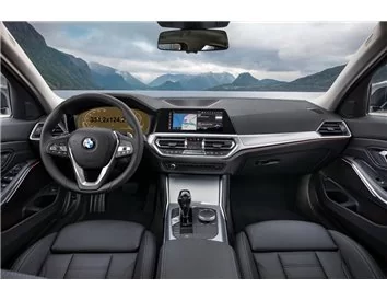 BMW 4 Series (G22) 2020 - Present Digital Speedometer (with sensor) 12,3" ExtraShield Screeen Protector - 1 - Interior Dash Trim
