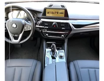BMW 6 Series (G32) 2016 - Present Multimedia 8,8" ExtraShield Screeen Protector - 1 - Interior Dash Trim Kit