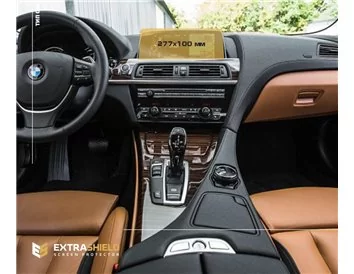 BMW 6 Series (G32) 2016 - Present Multimedia 10,2" ExtraShield Screeen Protector - 1 - Interior Dash Trim Kit