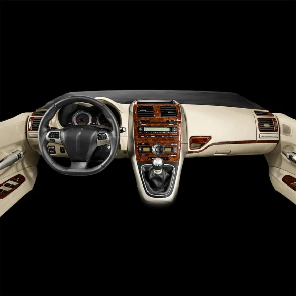 Toyota Auris 01.2008 3D Interior Dashboard Trim Kit Dash Trim Dekor 16-Parts
