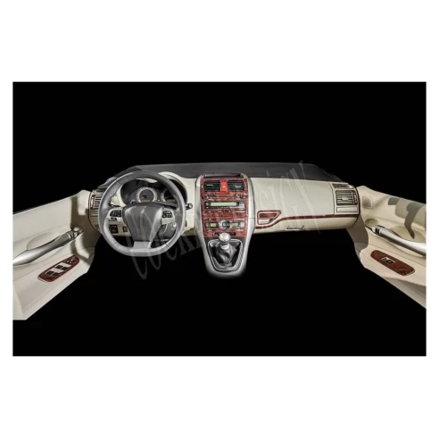 Toyota Auris 01.2008 3D Interior Dashboard Trim Kit Dash Trim Dekor 16-Parts